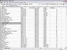 Экспорт: Экспорт содержимого в MS Excel